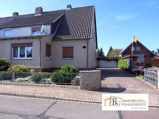 Doppelhaushälfte zum Kauf 349.000 € 7 Zimmer 114 m² 840 m² Grundstück frei ab sofort Vorsfelde Wolfsburg 38448