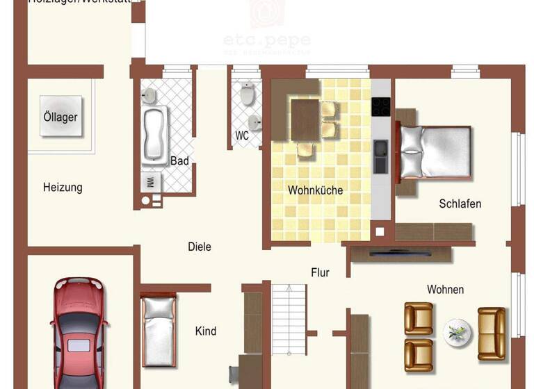 Mehrfamilienhaus zum Kauf 299.000 € 7 Zimmer 195 m² 879 m² Grundstück Waldeck Dinkelsbühl 91550