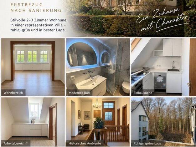 Wohnung zur Miete 1.250 € 3 Zimmer 64 m² 2. Geschoss Degerloch Degerloch 70597