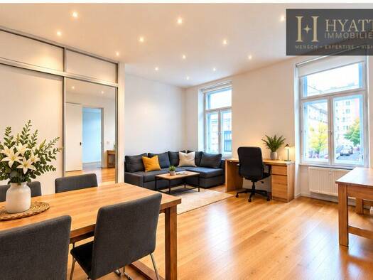 Wohnung zum Kauf - Erstbezug 399.000 € 2 Zimmer 52 m² 1. Geschoss Wien 1060