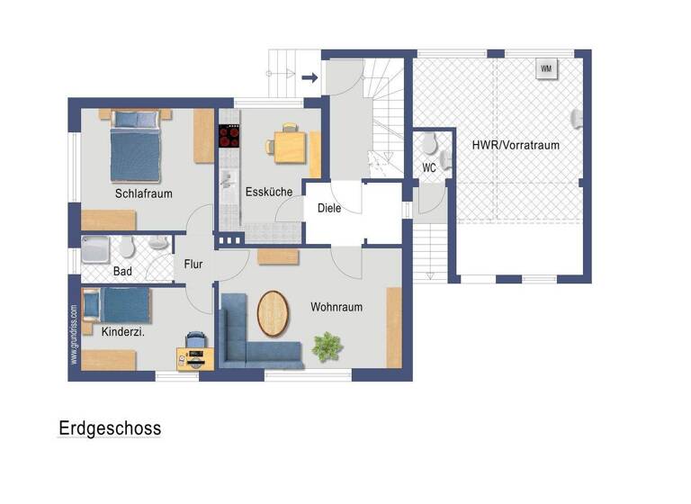 Einfamilienhaus zum Kauf 375.000 € 7 Zimmer 153 m² 1.510 m² Grundstück Tostedt 21255