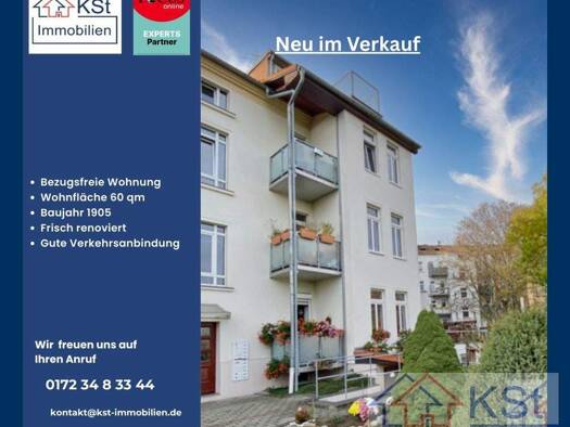 Wohnung zum Kauf 189.000 € 3 Zimmer 60 m² Mockau-Süd Leipzig / Mockau-Süd 04357