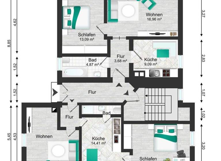 Mehrfamilienhaus zum Kauf 389.000 € 10 Zimmer 257,3 m² 1.287 m² Grundstück Geithain 04643