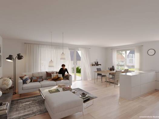 Wohnung zum Kauf - Erstbezug provisionsfrei 463.900 € 3 Zimmer 85 m² Ochsenbacher Straße 15 Hohenhaslach Sachsenheim 74343
