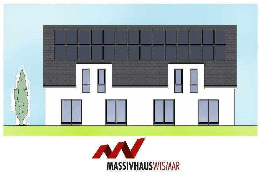 Immobilie in Klütz - Neubau eines Doppelhauses in Klütz mit Massivhaus Wismar! - Bild 0