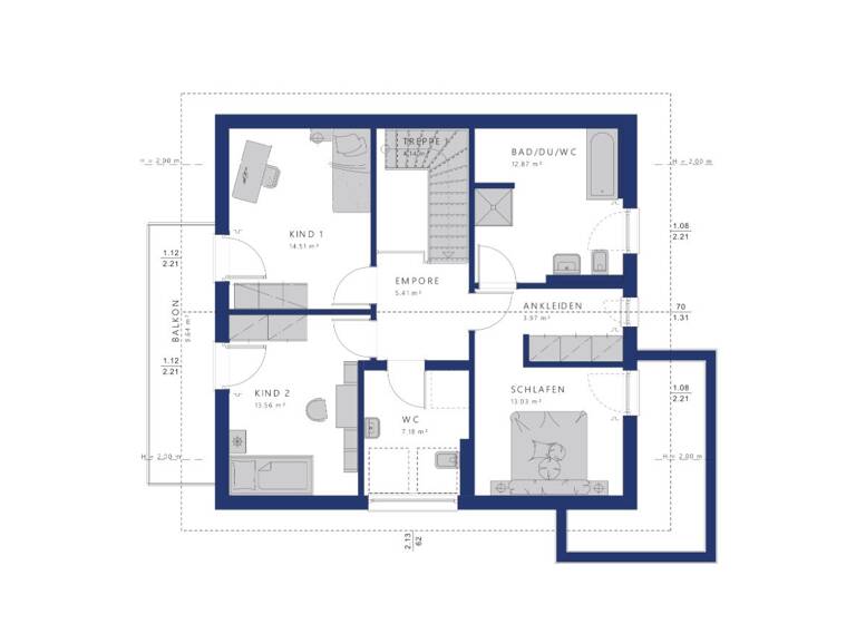 Einfamilienhaus zum Kauf - Erstbezug 893.221 € 5 Zimmer 169 m² 520 m² Grundstück Öschelbronn Niefern-Öschelbronn 75223