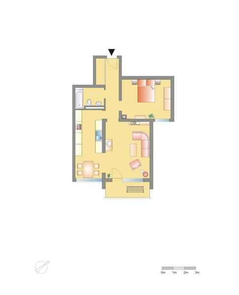 Wohnung zur Miete 547 € 2 Zimmer 62,1 m²<br/>Wohnfläche 3.<br/>Geschoss 22.03.2025<br/>Verfügbarkeit Ringstr. 1 Bendorf Bendorf 56170