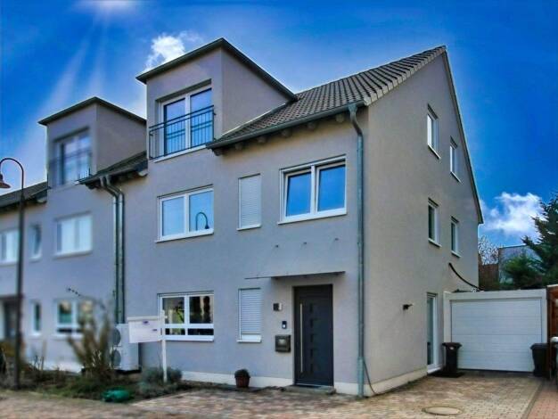 Doppelhaushälfte zum Kauf 695.000 € 5 Zimmer 205,5 m² 255 m² Grundstück Heiligenstein Römerberg 67354