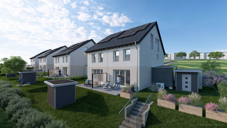 Doppelhaushälfte zum Kauf 599.900 € 5,5 Zimmer 134 m² 229 m² Grundstück Niedernhausen Niedernhausen 65527