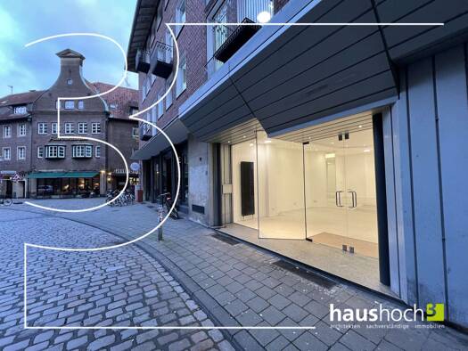 Verkaufsfläche zur Miete provisionsfrei 26,66 € 2 Zimmer 90 m² Verkaufsfläche Alter Steinweg 39 Centrum Münster 48143