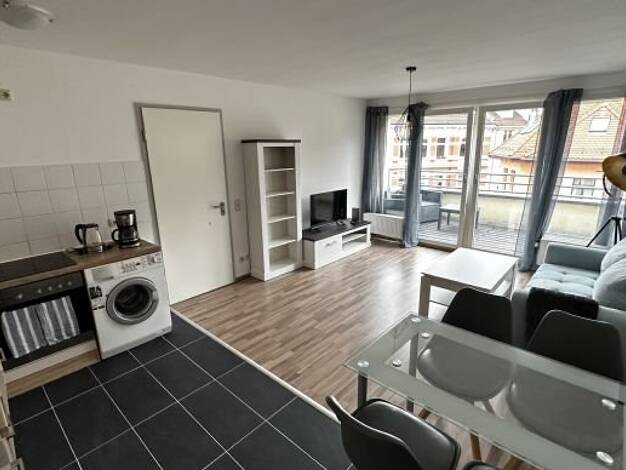 Wohnung zur Miete 1.000 € 2 Zimmer 50 m² Geschoss 5/5 Lutherstraße 20 Neustadt-Neuschönefeld Leipzig 04315