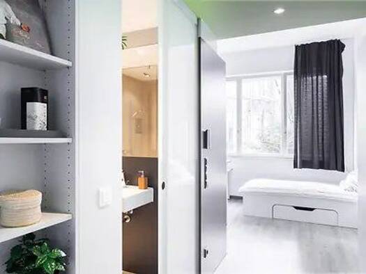 Studio zur Miete 400 € 1 Zimmer 24 m² 1. Geschoss frei ab sofort Zentrum-Ost Mitte 04103