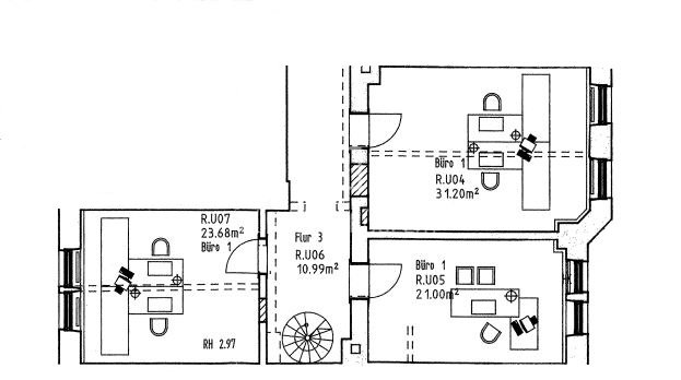 Bürogebäude zur Miete provisionsfrei 255 m²<br/>Bürofläche Wöhrd Nürnberg 90489