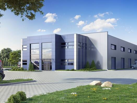 Lagerhalle zur Miete - Erstbezug 9.574 m² Lagerfläche teilbar ab 3.193 m² Nellingen Ostfildern 73760