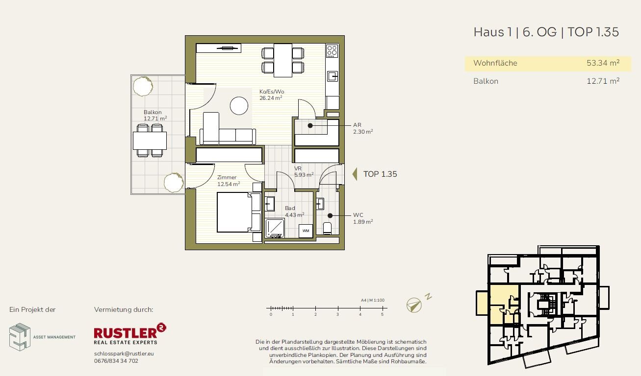 Wohnung zur Miete 564 € 2 Zimmer 53,3 m²<br/>Wohnfläche 01.09.2025<br/>Verfügbarkeit Straßgang Graz 8054