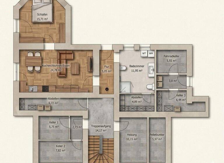 Mehrfamilienhaus zum Kauf provisionsfrei 564.000 € 34 Zimmer 450 m² 377 m² Grundstück Elkenroth 57578