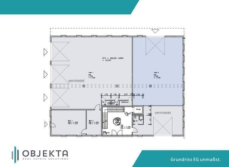 Lagerhalle zur Miete - Erstbezug 1.950 € 200 m² Lagerfläche Vöhringen 89269