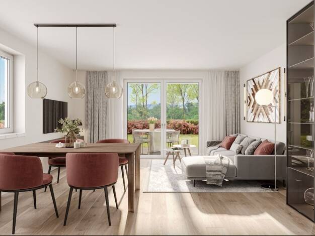 Wohnung zum Kauf - Neubau provisionsfrei als Kapitalanlage geeignet 526.000 € 3 Zimmer 74,8 m² Wielenbach Wielenbach 82407