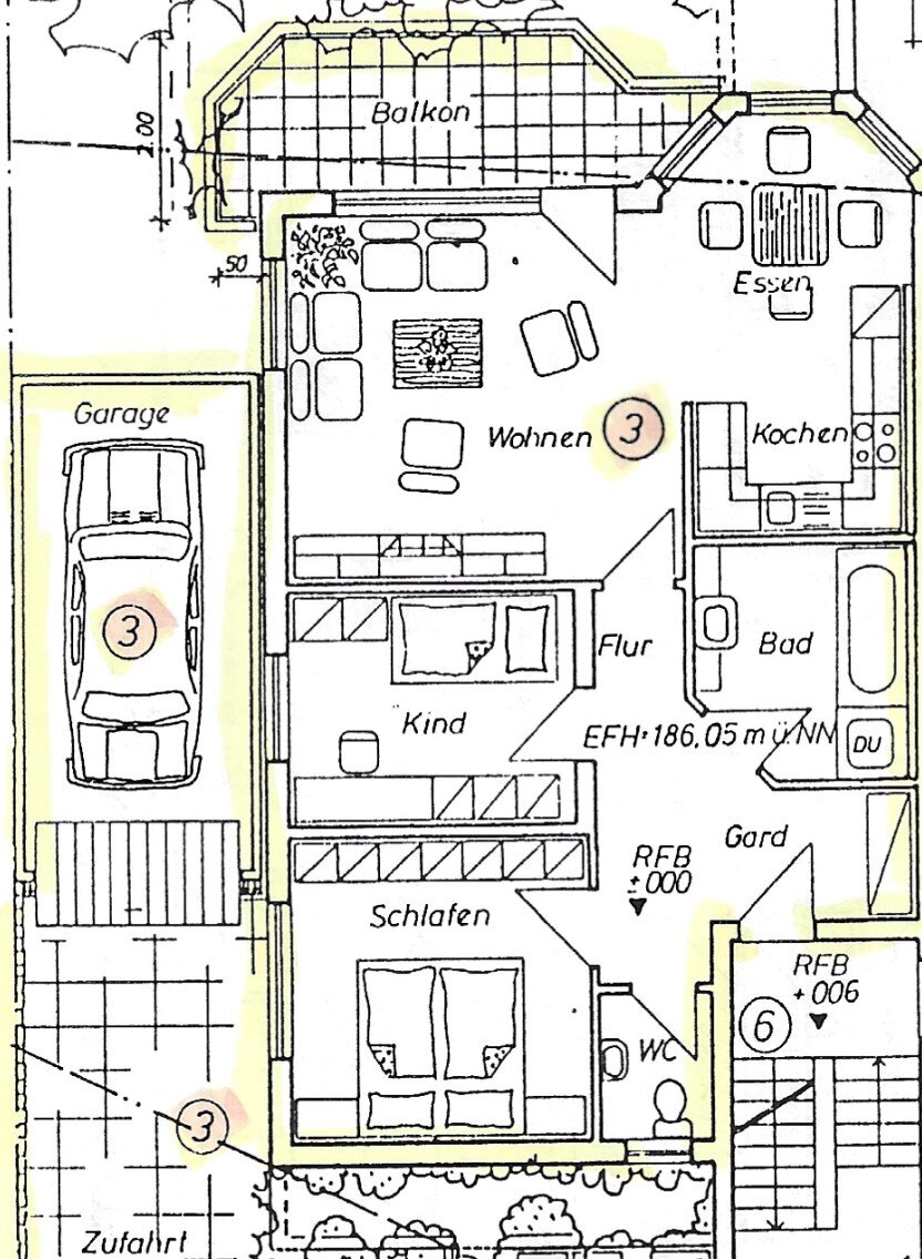 Wohnung zum Kauf 284.000 € 3,5 Zimmer 80 m²<br/>Wohnfläche 1.<br/>Geschoss Gemmrigheim 74376