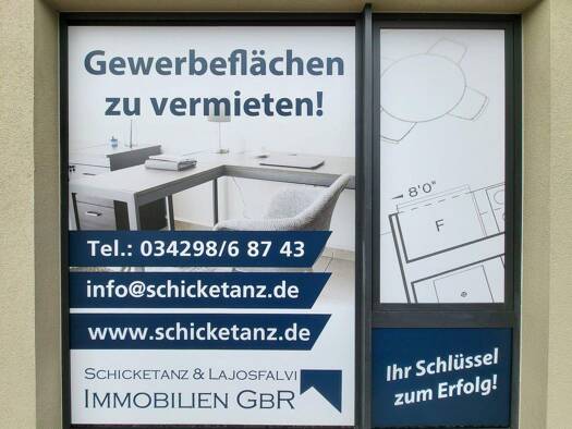 Büro zur Miete - Erstbezug provisionsfrei 3 Zimmer Plaußig-Portitz Leipzig 04349