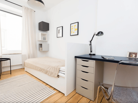 Wohnung zur Miete 429 € 1 Zimmer 10 m² 2. Geschoss frei ab 01.11.2026 Bachstraße 123 Barmbek-Süd Hamburg 22083