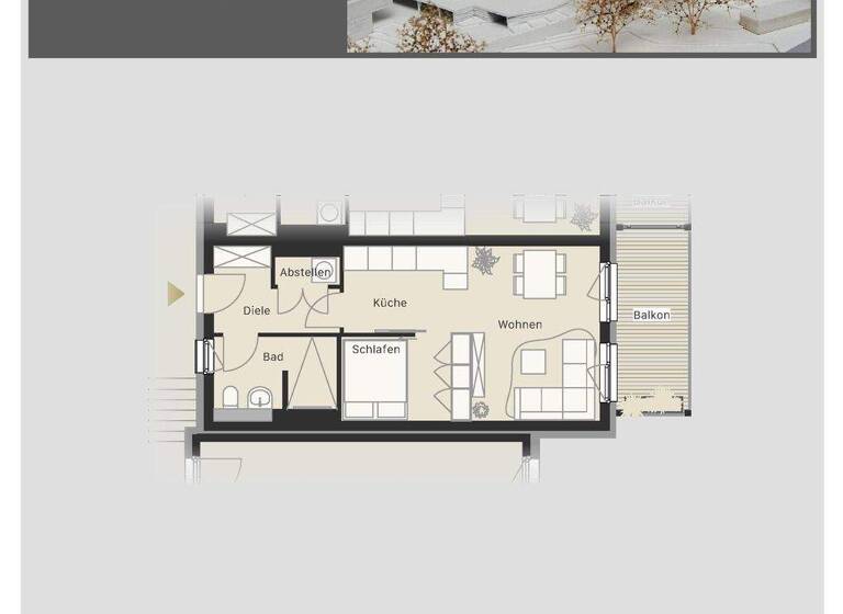 Studio zur Miete - Erstbezug 650 € 1,5 Zimmer 44 m² 3. Geschoss frei ab 01.07.2026 Leopoldstraße 65 Coburg 96450