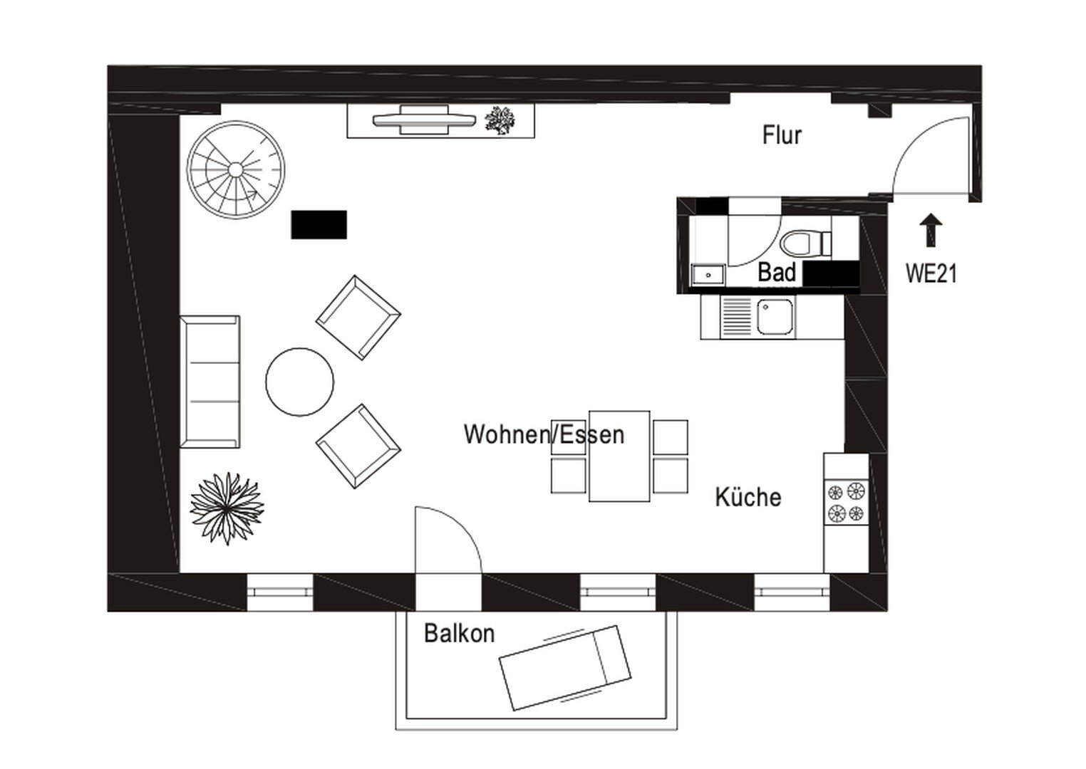 Maisonette zum Kauf provisionsfrei 799.000 € 3 Zimmer 101,2 m²<br/>Wohnfläche Schulzendorfer Str. 23 Gesundbrunnen Berlin 13347