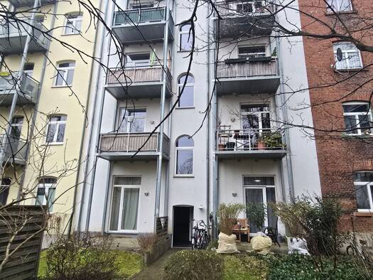 Wohnung zum Kauf als Kapitalanlage geeignet 134.000 € 2 Zimmer 45,2 m² Rathenaustraße 10 Krämpfervorstadt Erfurt 99085