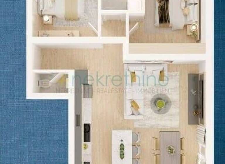 Wohnung zum Kauf 295.000 € 5 Zimmer 79 m² Vostarnica - Poluotok