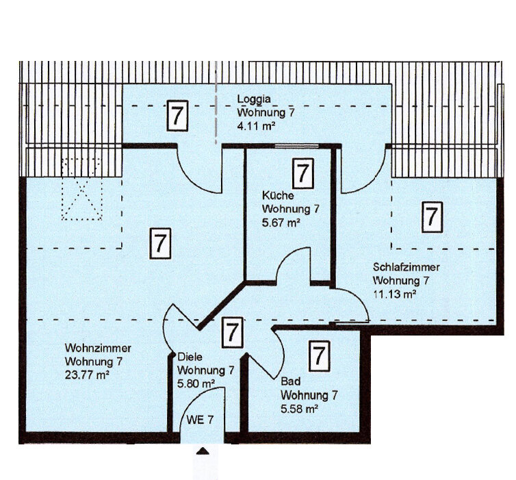 Wohnung zum Kauf 95.000 € 2 Zimmer 56 m²<br/>Wohnfläche Böttcherstraße 63 Hoven Düren 52353