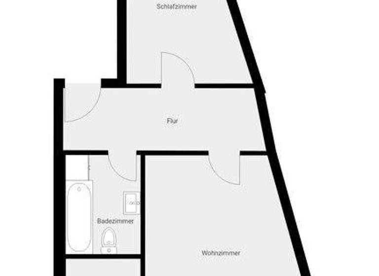 Wohnung zur Miete 529 € 2 Zimmer 49,8 m² 1. Geschoss frei ab 12.04.2026 Waidmühlenweg 18 Andreasvorstadt Erfurt 99089