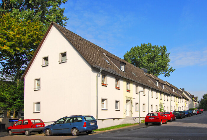 Wohnung zur Miete 409 € 4 Zimmer 58,5 m²<br/>Wohnfläche 1.<br/>Geschoss Lengericher Straße 9 Resser Mark Gelsenkirchen 45892