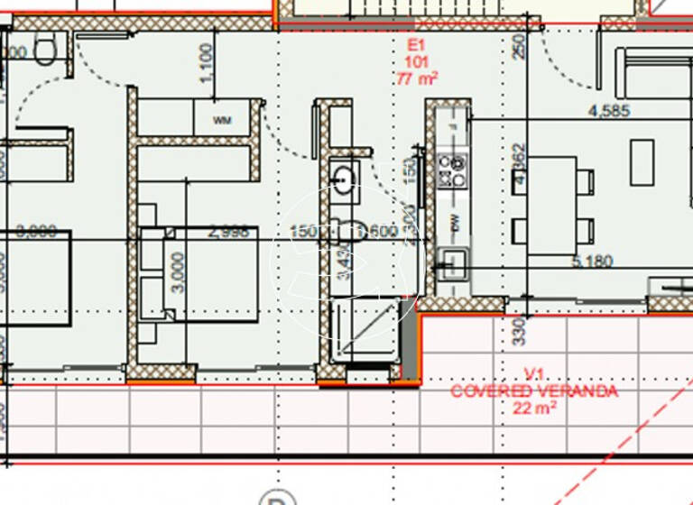 Wohnung zum Kauf 360.000 € 4 Zimmer 99 m² Zakaki