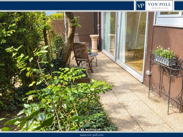 Terrassenwohnung zum Kauf 235.000 € 2 Zimmer 59 m² EG Bad Vilbel Bad Vilbel 61118