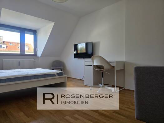 Wohnung zur Miete 850 € 1 Zimmer 25,2 m² 3. Geschoss Untergiesing-Harlaching München 81547