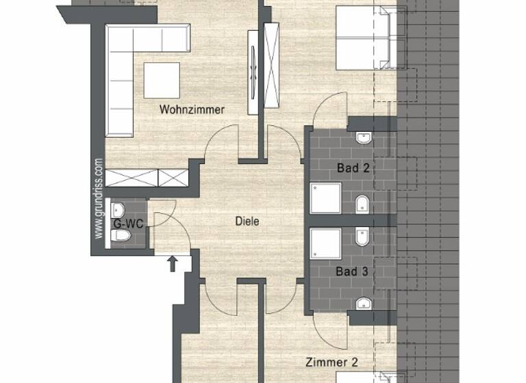 Wohnung zum Kauf 475.000 € 3 Zimmer 101 m² Biesdorf Berlin 12683