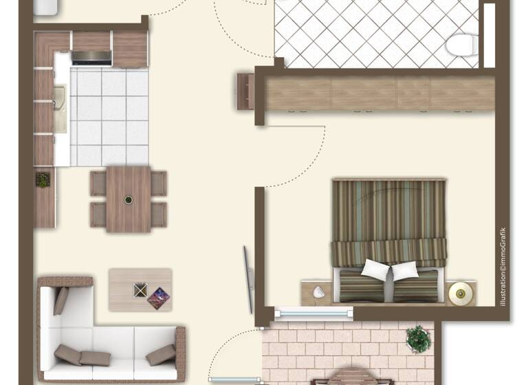 Wohnung zum Kauf 169.000 € 2,5 Zimmer 56,5 m² Tuttlingen 78532