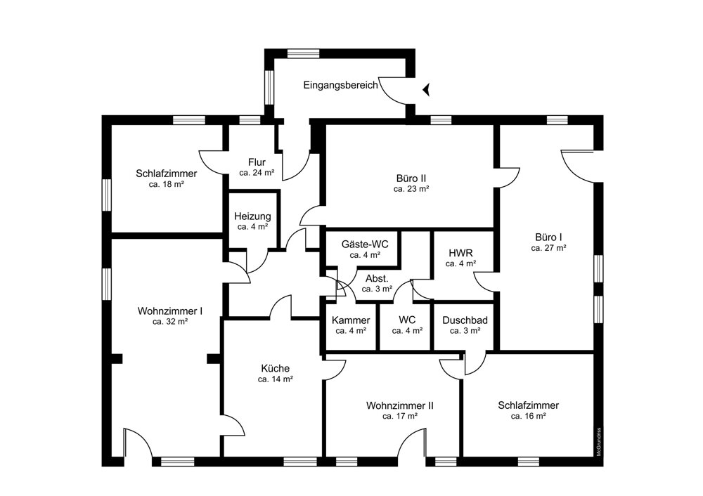 Mehrfamilienhaus zum Kauf 599.000 € 12 Zimmer 408 m²<br/>Wohnfläche 2.231 m²<br/>Grundstück Wittorf 21357