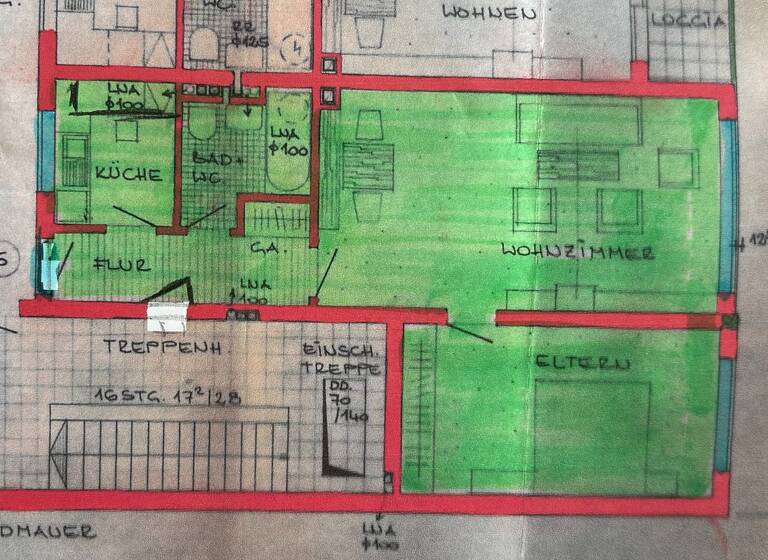 Wohnung zur Miete 697 € 2 Zimmer 57 m²<br/>Wohnfläche 2/2<br/>Geschoss Günther-Scharowsky-Straße 8 Bruck Erlangen 91058
