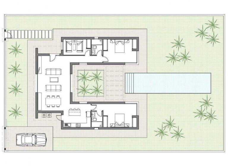 Villa zum Kauf - Erstbezug provisionsfrei 577.000 € 4 Zimmer 146 m² 500 m² Grundstück Benijofar