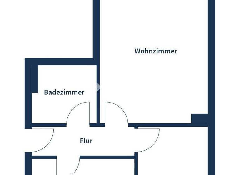 Wohnung zum Kauf 69.900 € 2 Zimmer 49,6 m² EG Weißenfels 06667
