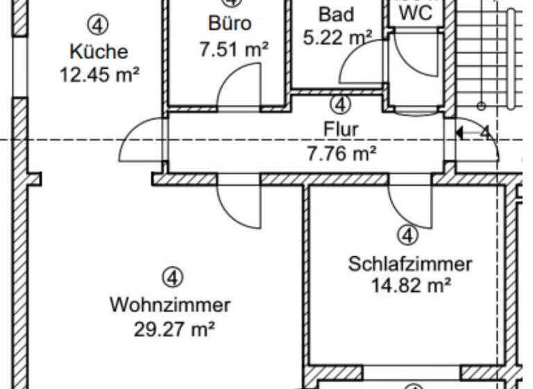 Wohnung zum Kauf provisionsfrei 390.000 € 3 Zimmer 83,4 m² 1. Geschoss Tegernheim 93105