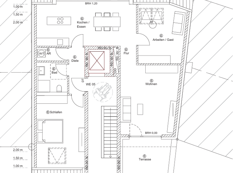 Wohnung zum Kauf 374.350 € 4 Zimmer 93,6 m² Widumer Straße 15 Castrop Castrop-Rauxel 44575