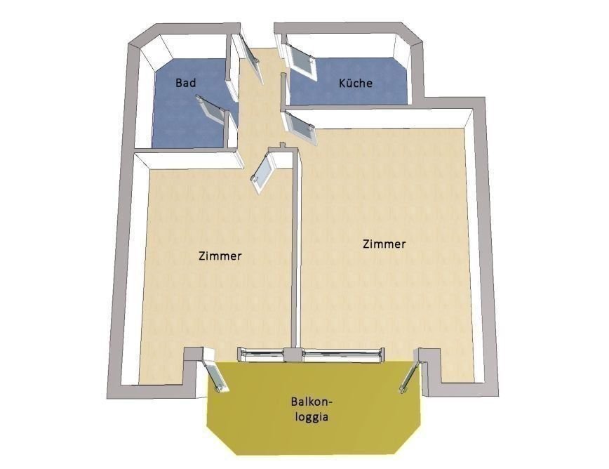 Wohnung zum Kauf 285.000 € 2 Zimmer 63 m²<br/>Wohnfläche Falkenhain Falkensee 14612