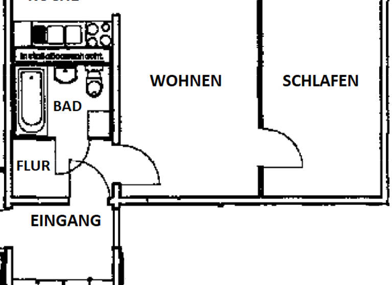 Wohnung zur Miete 169 € 2 Zimmer 41,6 m² 3. Geschoss Fritz-Kube-Ring 12 Bernsdorf 02994