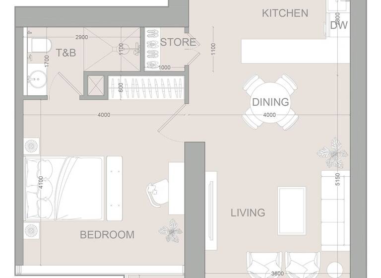 Wohnung zum Kauf provisionsfrei 274.590 € 2 Zimmer 80,4 m² Dubai 00000