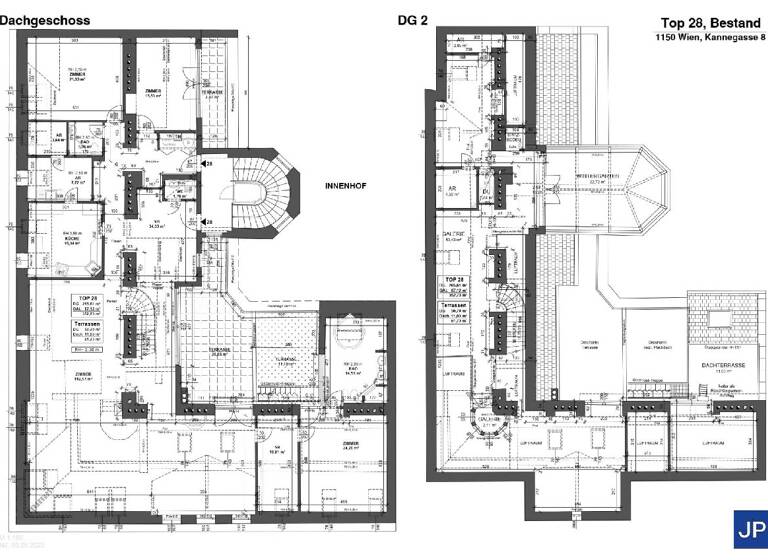 Wohnung zur Miete 3.610 € 4 Zimmer 356,6 m² Kannegasse 8 Wien 1150