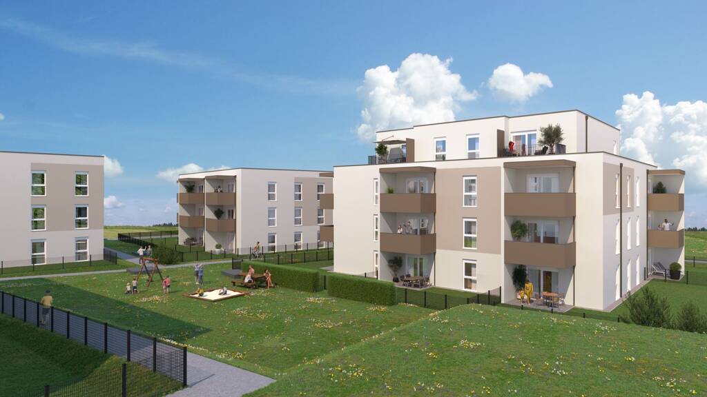 Wohnung zur Miete - Erstbezug 534 € 2 Zimmer 42,1 m² 1. Geschoss Berta-Brader-Weg Ried im Innkreis 4910