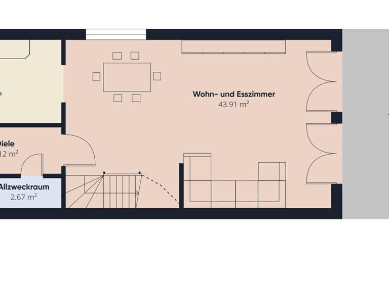 Doppelhaushälfte zum Kauf 569.000 € 4 Zimmer 165 m² 254 m² Grundstück Bretten 75015