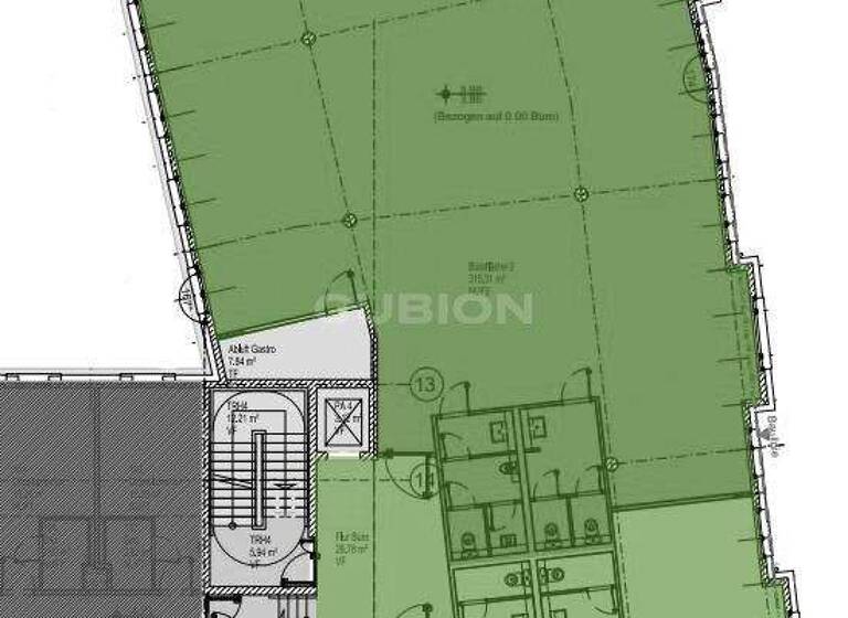 Büro zur Miete - Erstbezug provisionsfrei 16,50 € 506,9 m² Bürofläche teilbar ab 506,9 m² Altstadt Duisburg 47051